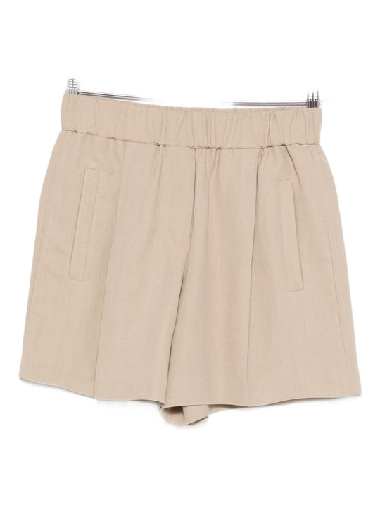 Linen Blend Shorts