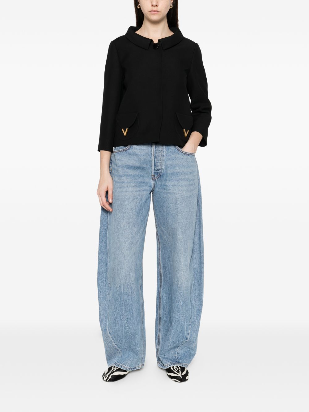 Valentino Jackets - Blacks and greys | db745606a961285e1e2f50a9357d331901e0c025