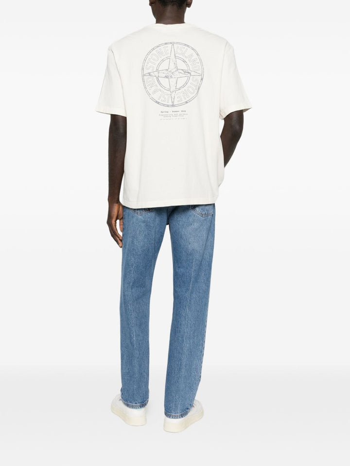 Stone Island T-shirts and Polos - Light and natural | 8e2df47548f5834aa5f154ed8b439171b757dd50