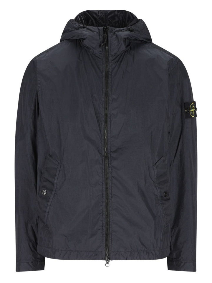 Stone Island Coats - Blue and green | 22fa88176b4814ffbe85127f93f9e94b074a5591