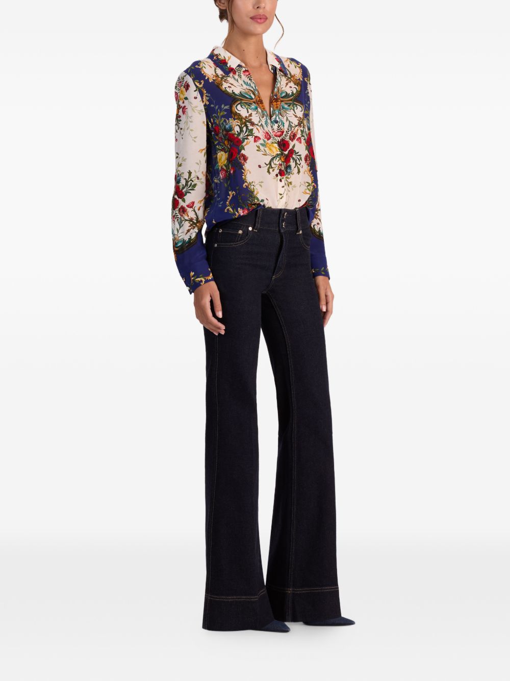 Alice + Olivia Shirts - Blue and green | fb0bab7174675da0c101d7e72bbd160030b11497