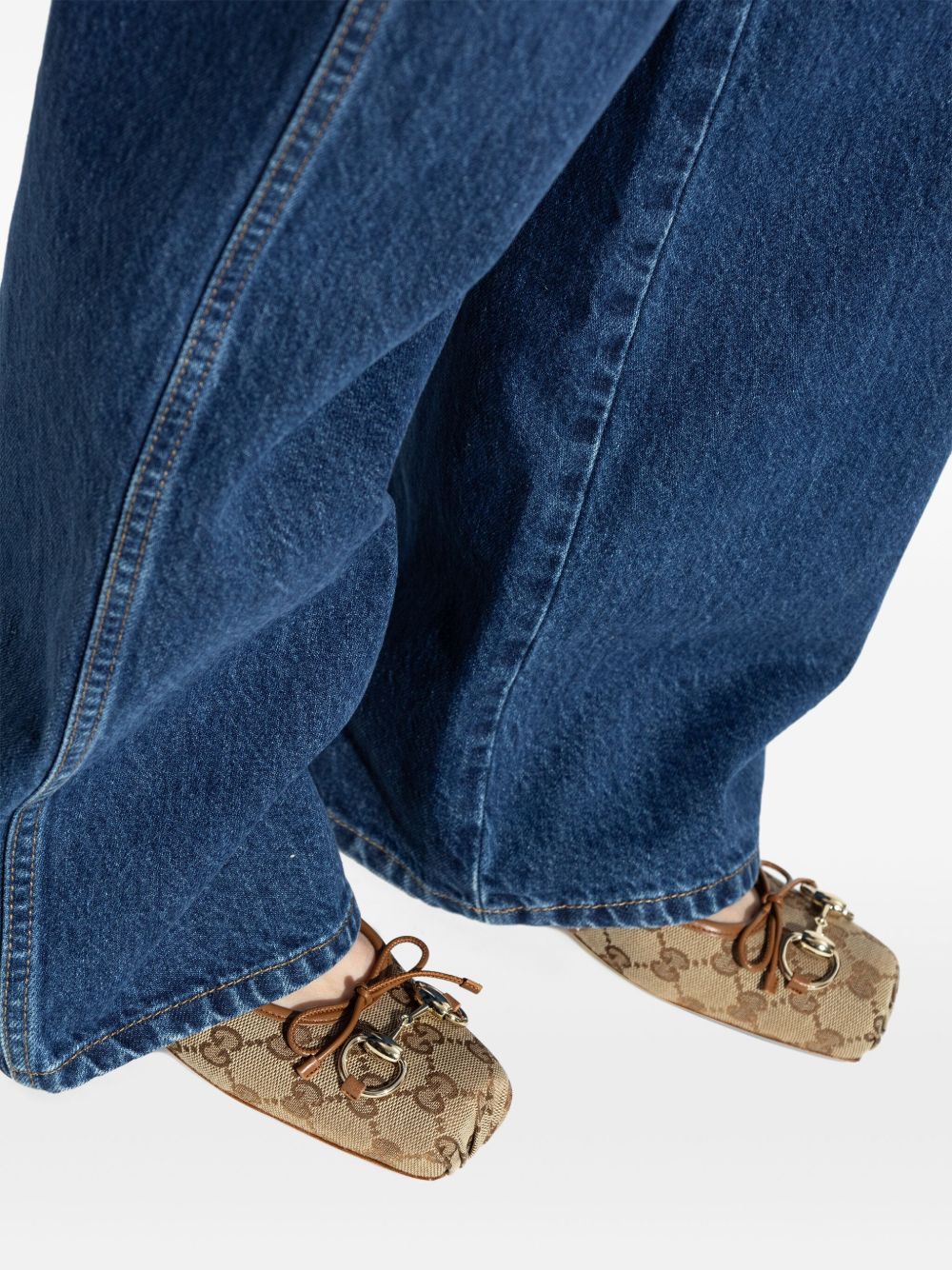 Gucci Flat shoes - Marrone | b56112db626f8229f8a597e396c78367123364ec