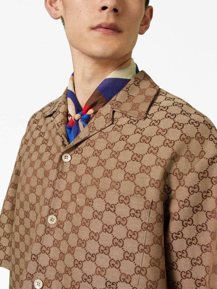 Gucci Shirts - Marrone | 530486981c90b66097354170aa49567c572ccaf9