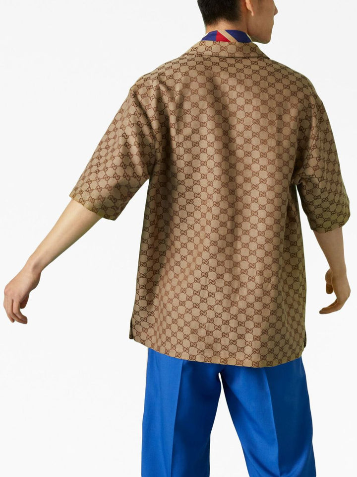 Gucci Shirts - Marrone | 690bddf4fc8c87d7aa69256f19ceed27b6b5c033