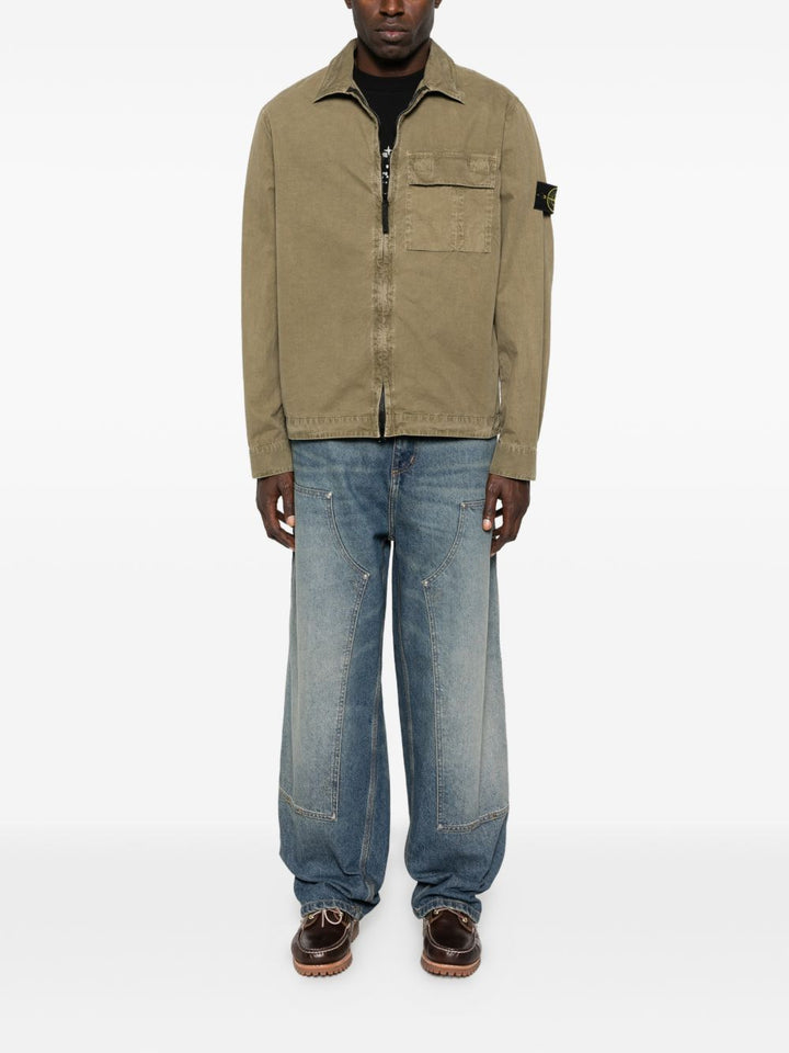 Stone Island Shirts - Blue and green | c5565ab987a7532d35be50a048fb0b9a37a59e8f