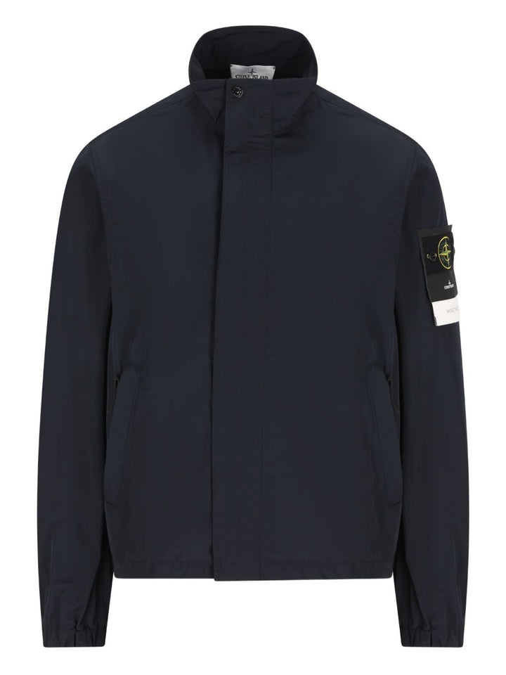 Stone Island Coats - Blue and green | 01a9da9686f66ee76192df445415f6c744410a17