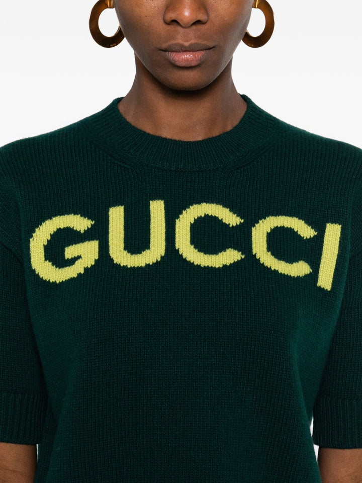 Gucci Sweaters - Blue and green | ff534357fa02d2319699041e80444e8d1df65053