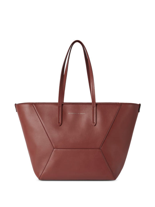 Leather Shopping Bag