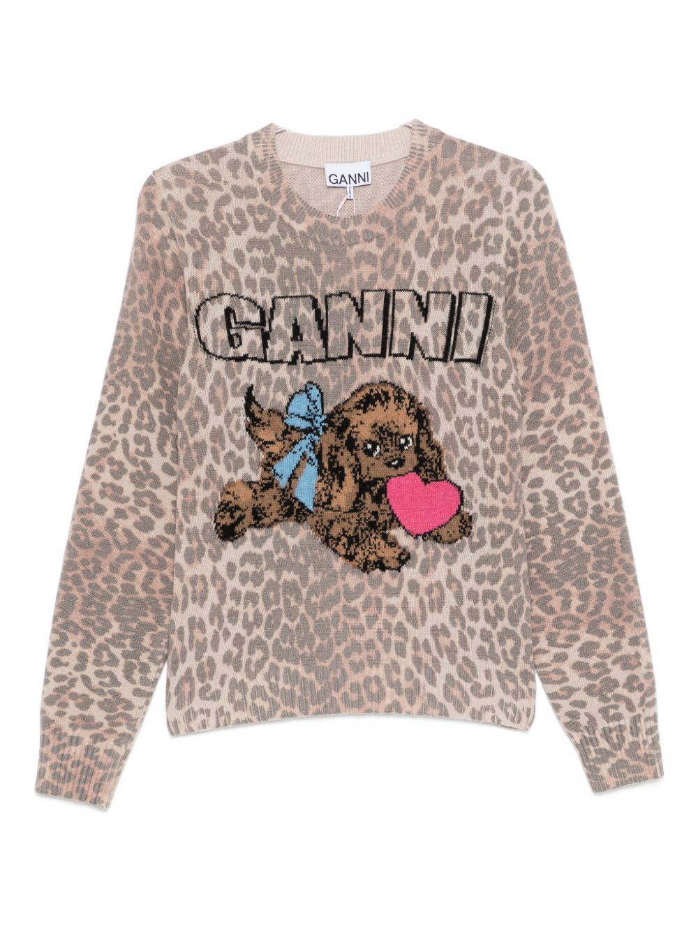 Ganni Sweaters - Marrone | 5366add6647d161b71323c5284b26ed7802fd0ec