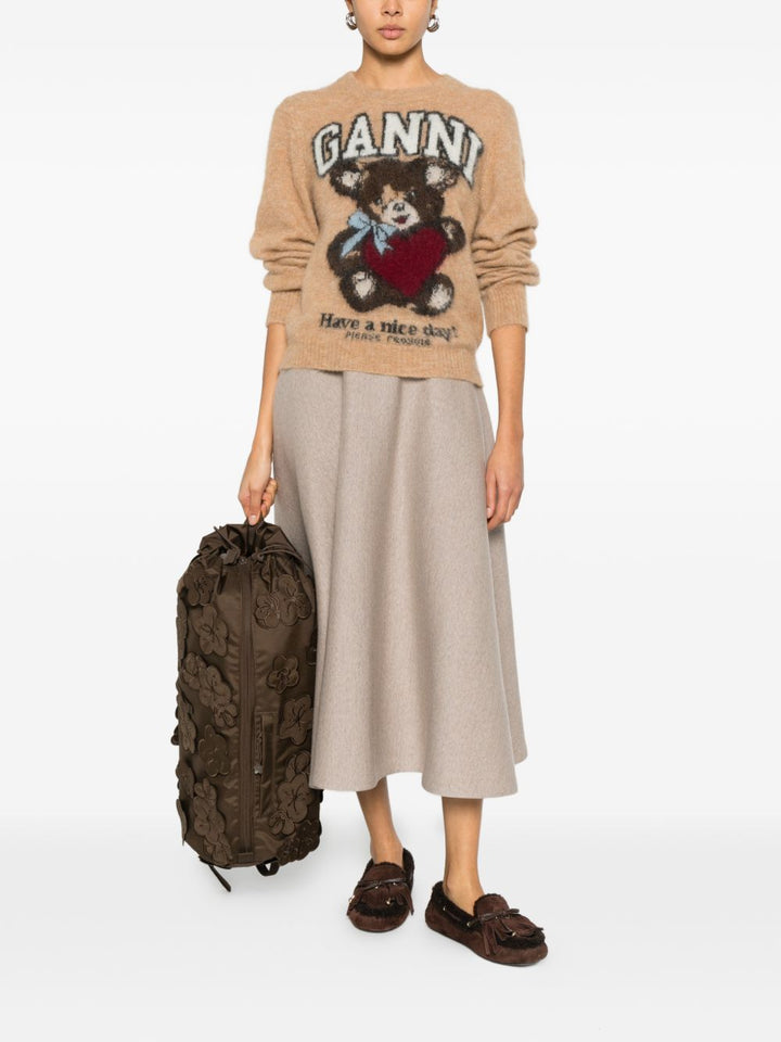 Ganni Sweaters - Marrone | 7d690e361af637cedc15c6f6a670d48febda6763