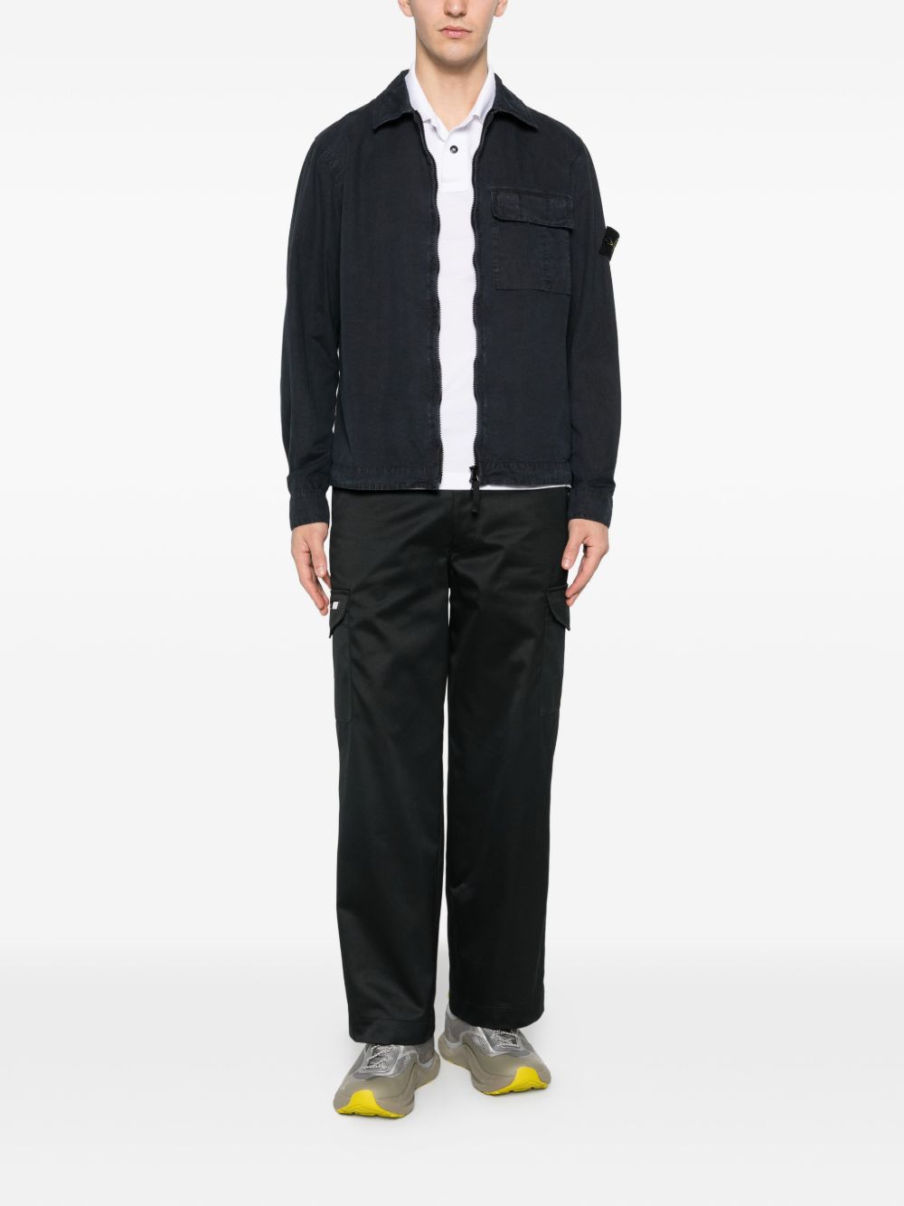 Stone Island Shirts - Blue and green | f19c6a22913594eddc5882941566346016755b1f