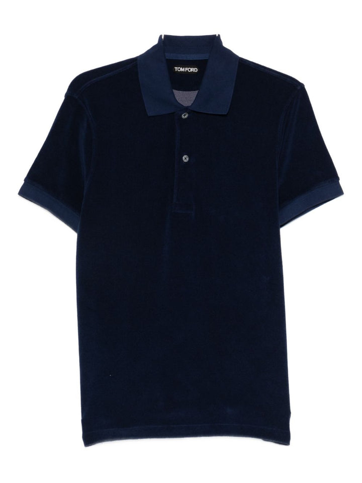 Tom Ford T-shirts and Polos - Blue and green | 4c31d38aad2ce97583b9e5d27db6c63d8e861817