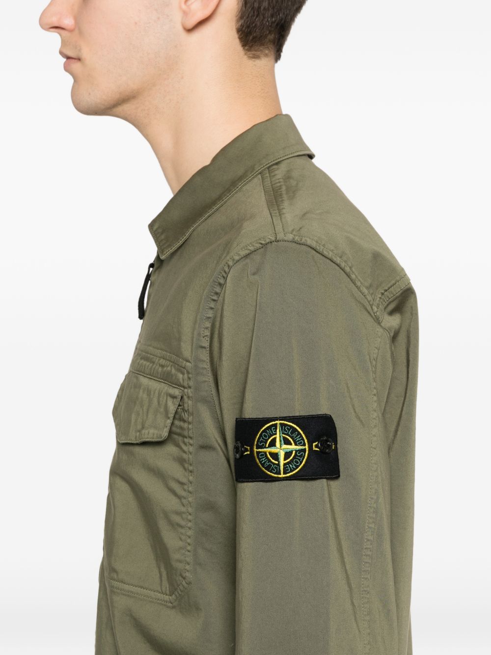 Stone Island Shirts - Blue and green | 8067b0f90fb184eca4de0d89f1ccd32329cfd895