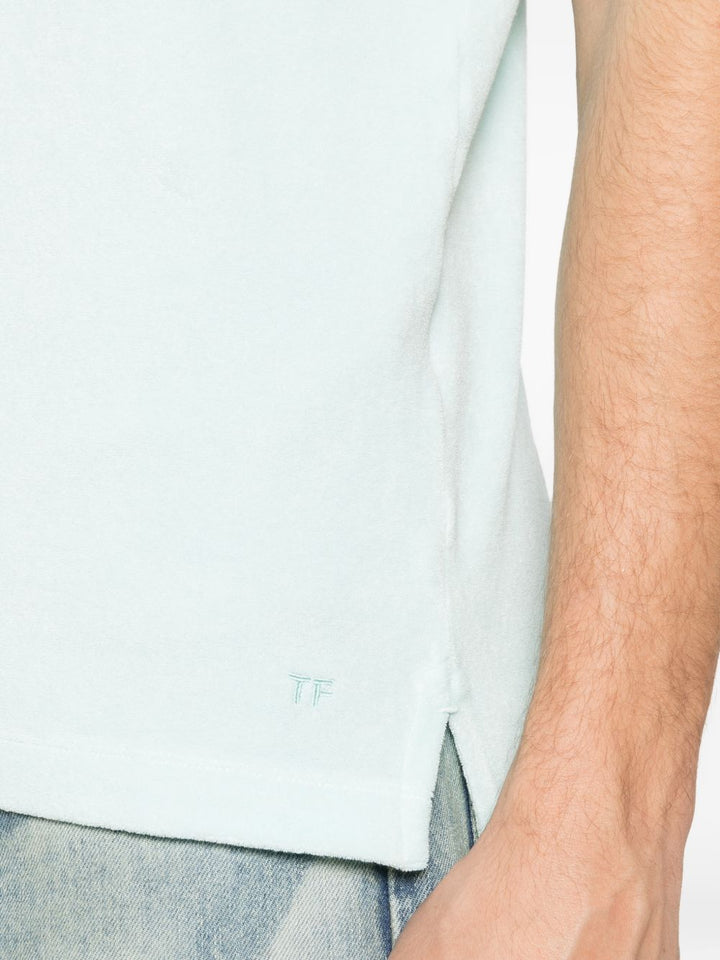 Tom Ford T-shirts and Polos - Blue and green | afff82426643484785068ceaa66c3750fdcfd42f