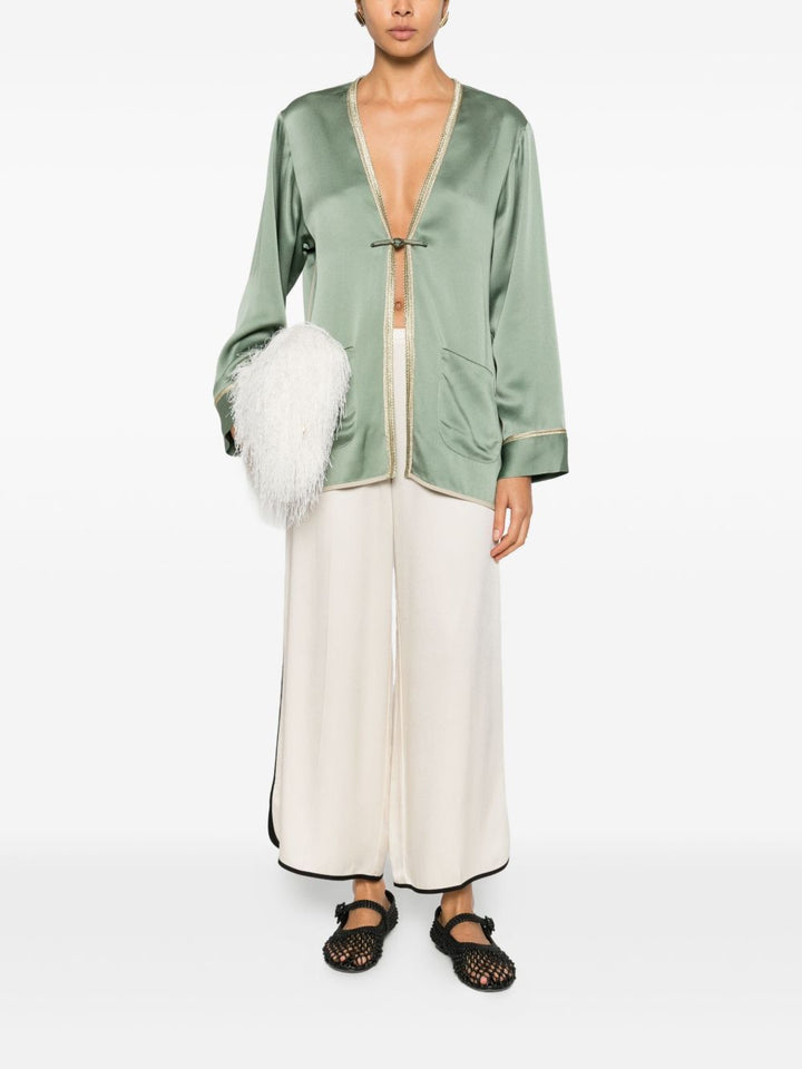 Forte Forte Jackets - Blue and green | 3209b3dc1238045df9b5f7ac99d434b34892b057