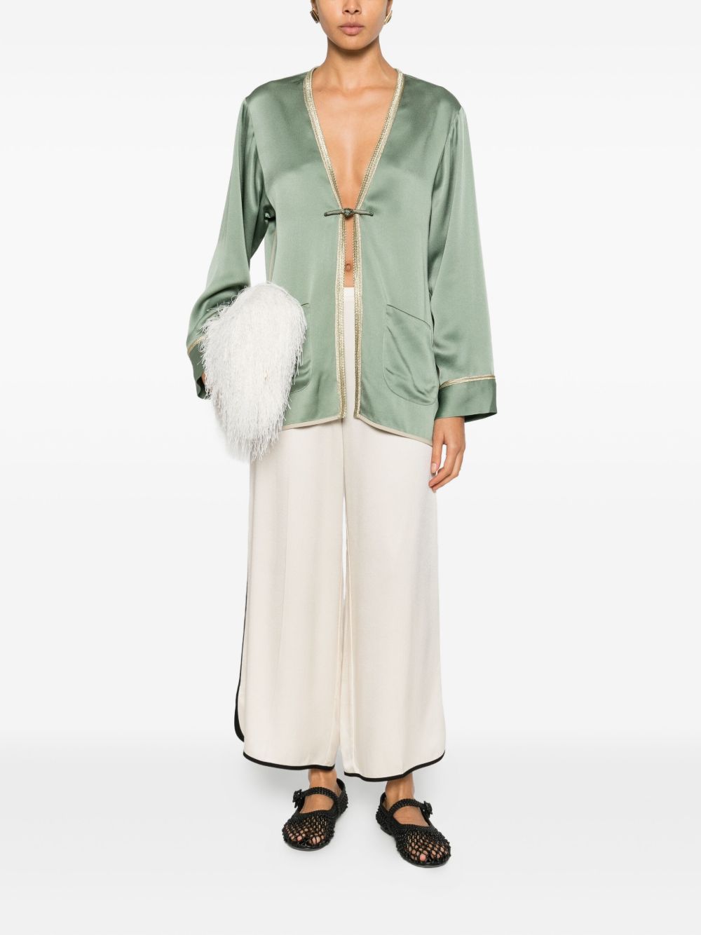 Forte Forte Trousers - Light and natural | 9b01f33f6782f32d2fdf53fbca9156a53254ca0c