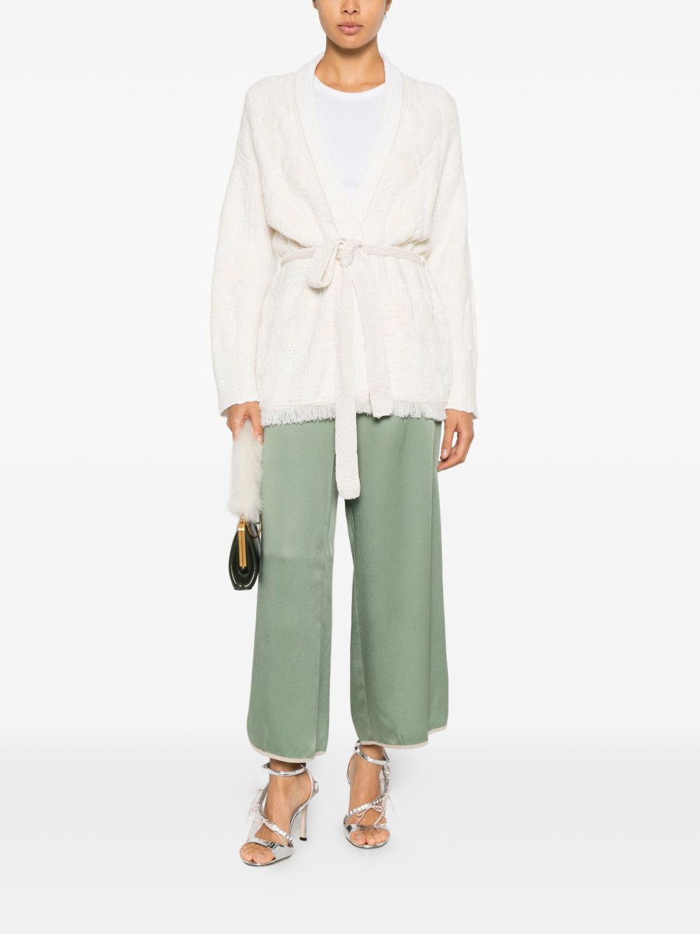 Forte Forte Trousers - Blue and green | 253f1918f4f0b10bd5db7c7d32fce44204a06b26