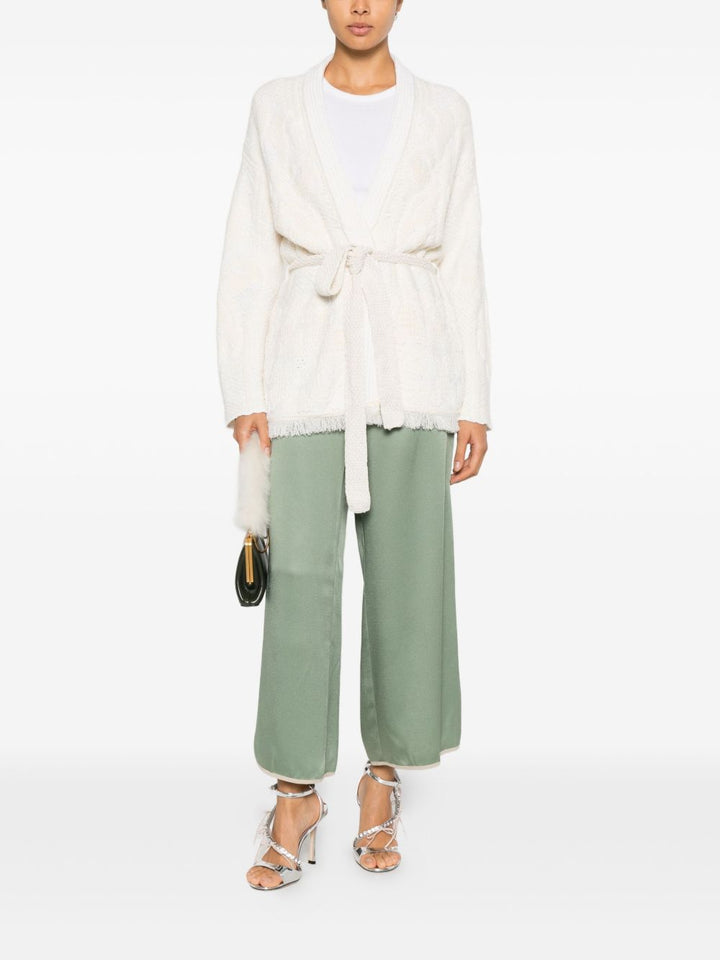 Forte Forte Trousers - Blue and green | 253f1918f4f0b10bd5db7c7d32fce44204a06b26