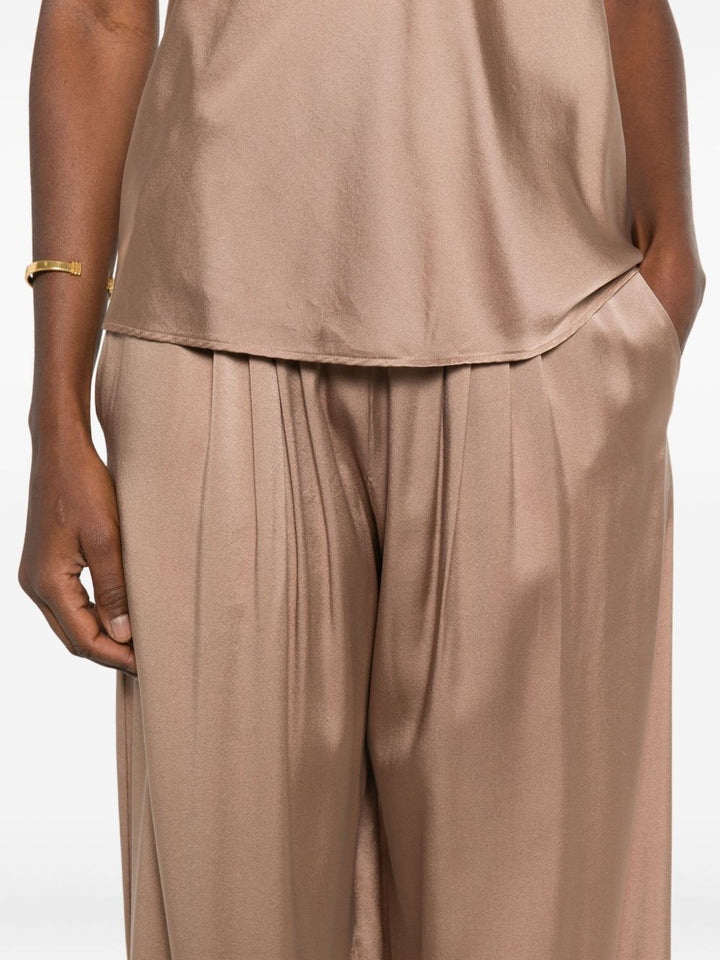 Forte Forte Trousers - Marrone | abbeed9253fdca00e632d25b9ef91ae43bedfa32