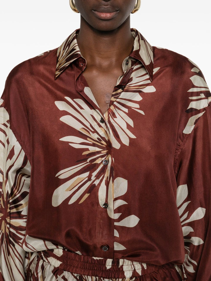 Brunello Cucinelli Shirts - Marrone | 3f89deb197804dc648aedda1a1419dc55648ad2b