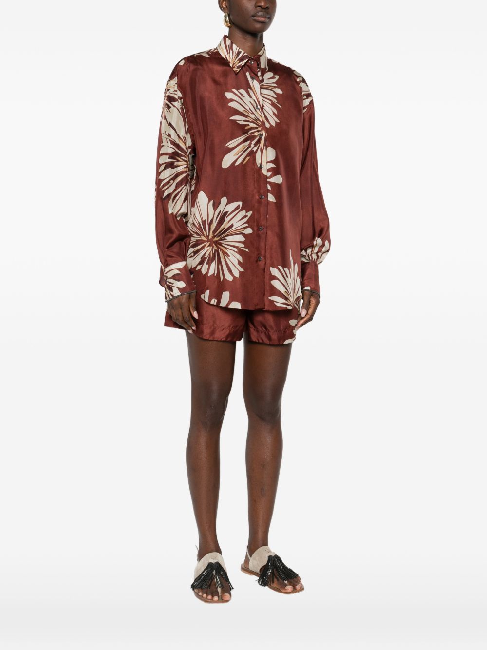 Brunello Cucinelli Shirts - Marrone | 52dd15052adaca61879a79bb9101fab87b2b1a14