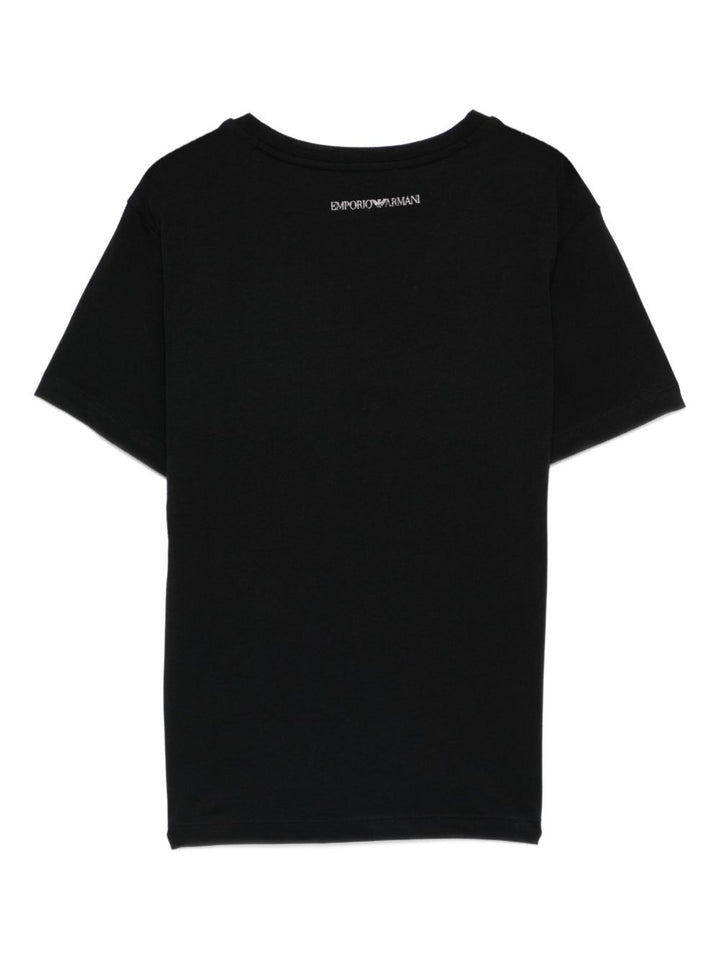 Emporio Armani T-shirts and Polos - Blacks and greys | a1ab8ac20df10ad4e83e15661864bff916f44925