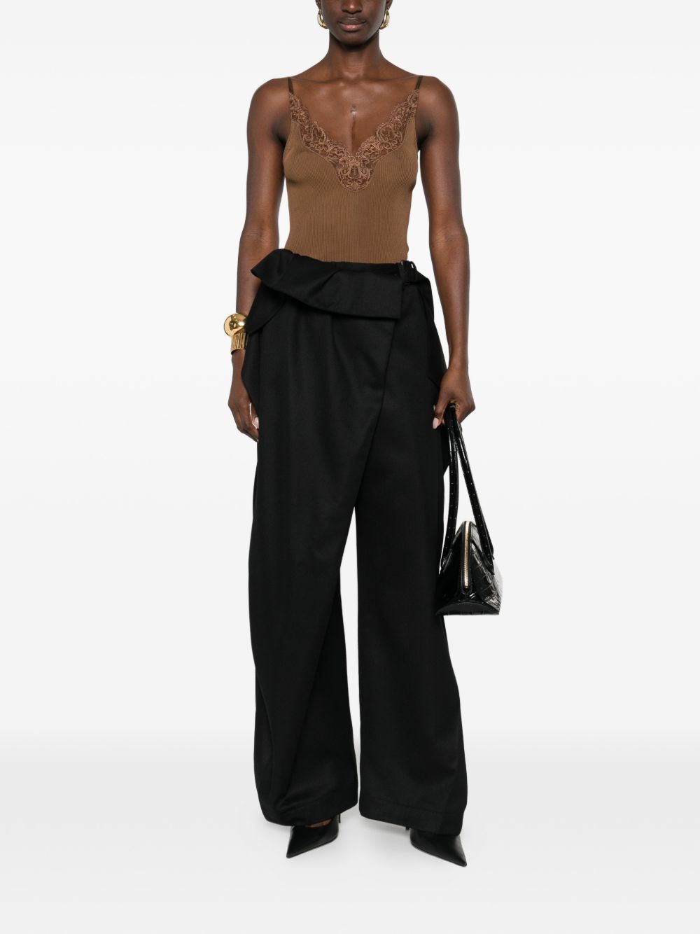 Saint Laurent Top - Marrone | d287d43ed86d98e9de9751b822540b01e71382b8