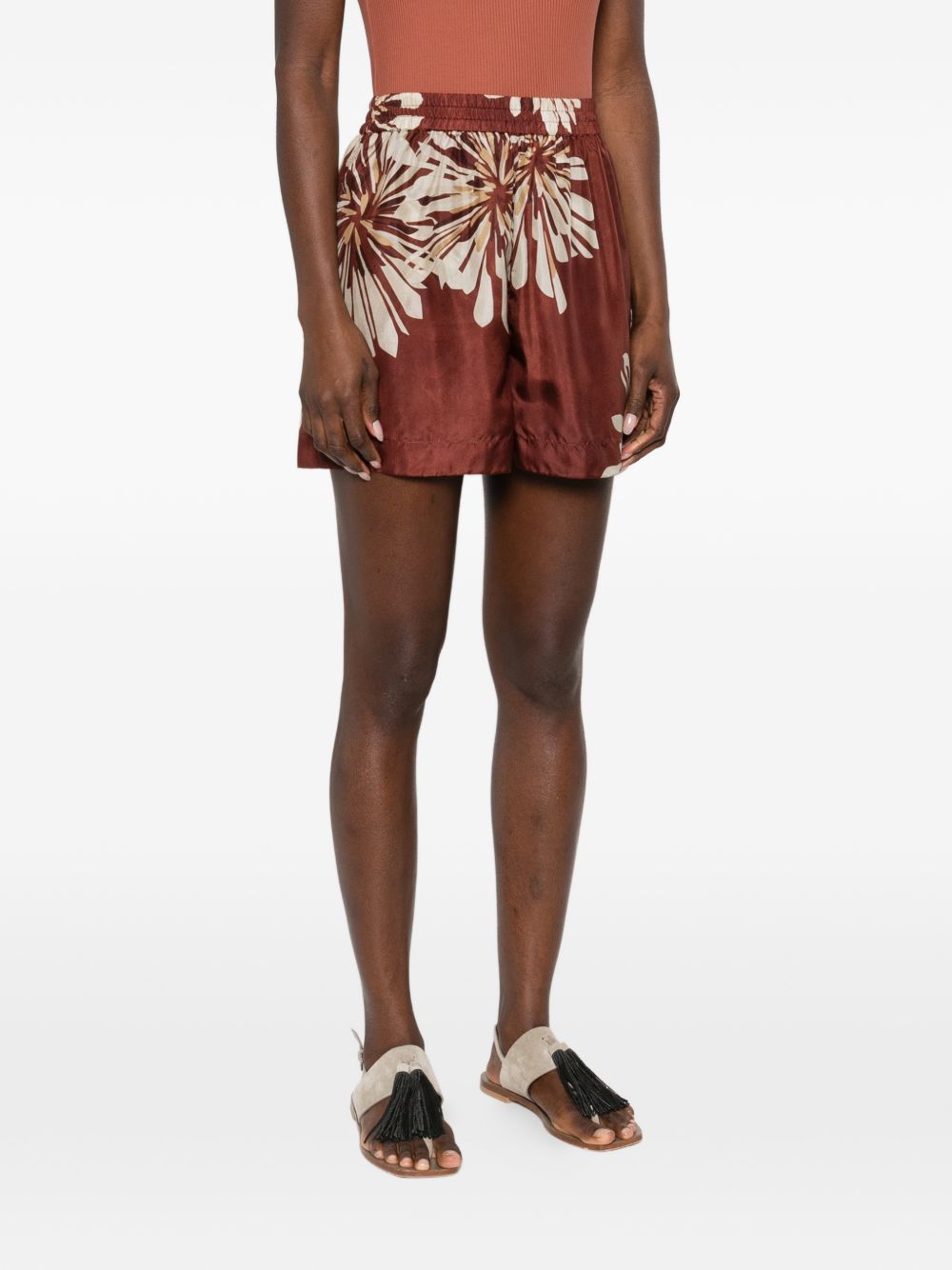 Brunello Cucinelli Shorts - Marrone | f80848fcb912acc12de6067efd622b9f04e8332c