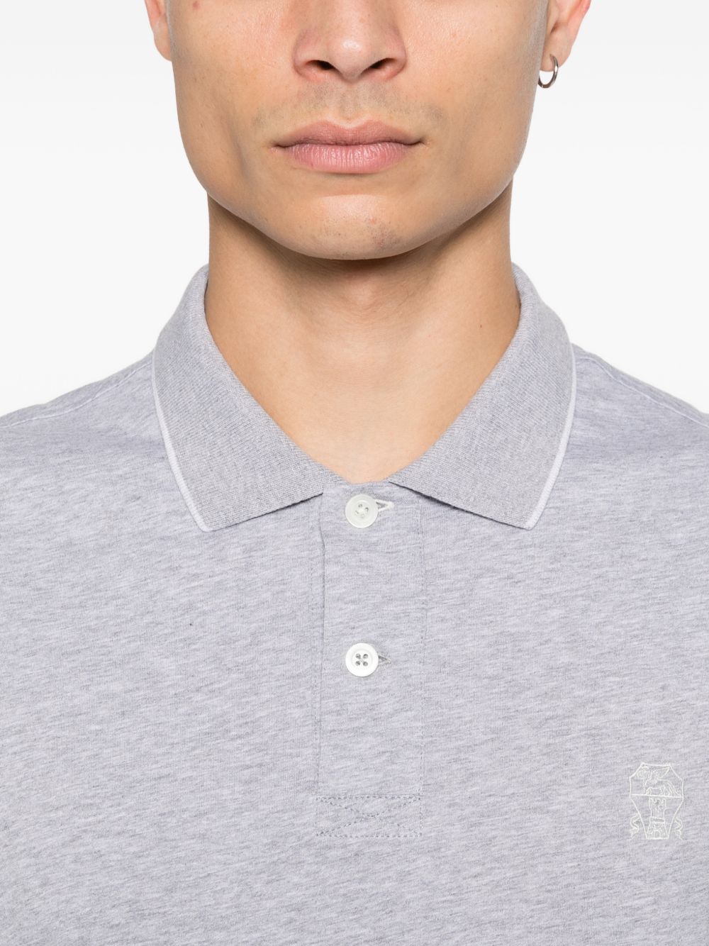 Brunello Cucinelli T-shirts and Polos - Blacks and greys | 0dcd6307394d4dd2eceaef9ff1dfd0e5d4d718c5