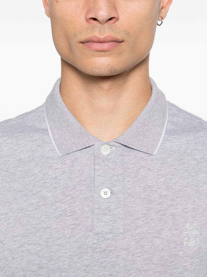 Brunello Cucinelli T-shirts and Polos - Blacks and greys | 0dcd6307394d4dd2eceaef9ff1dfd0e5d4d718c5