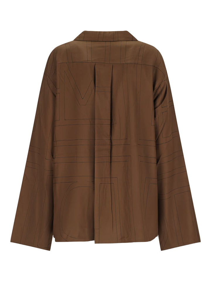 Toteme Pre Shirts - Marrone | 493cbb0fbeb1749efc1220cd441242422d802f70