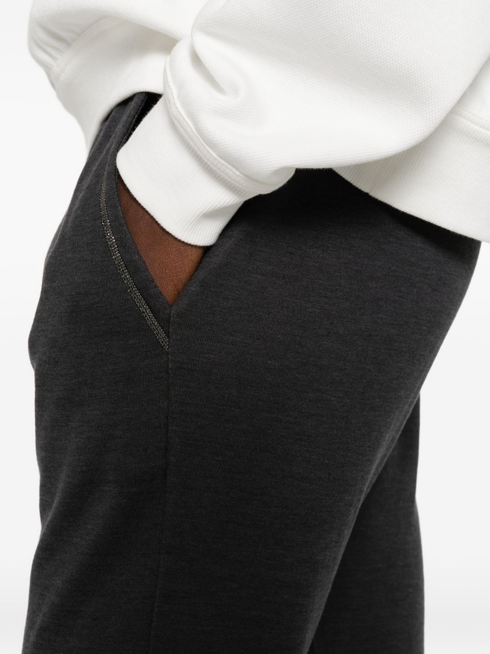 Brunello Cucinelli Trousers - Blacks and greys | 88efd2ea190e0b95318b51987d3a57173d9fb5de