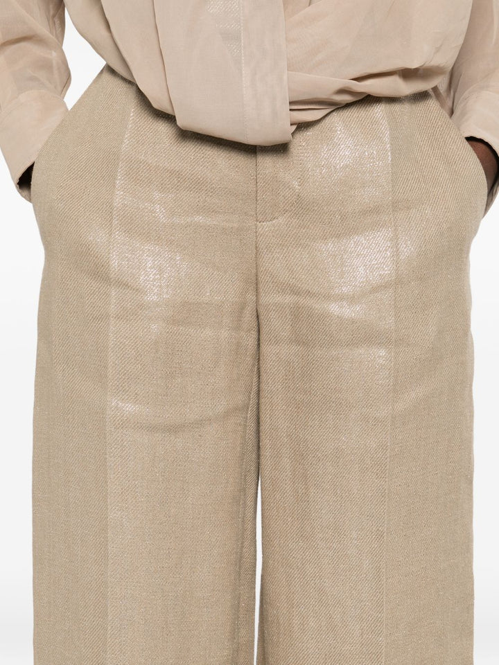 Brunello Cucinelli Trousers - Light and natural | 5bc00e3194cd911f4c4f3ef1fd610134c7ff7533