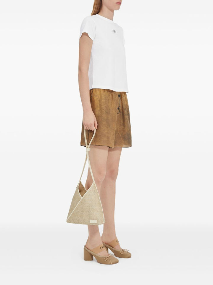 Mm6 Maison Margiela T-shirts and Polos - Light and natural | 9564695b1c8dda932f3b7584f97748f58c7fb664