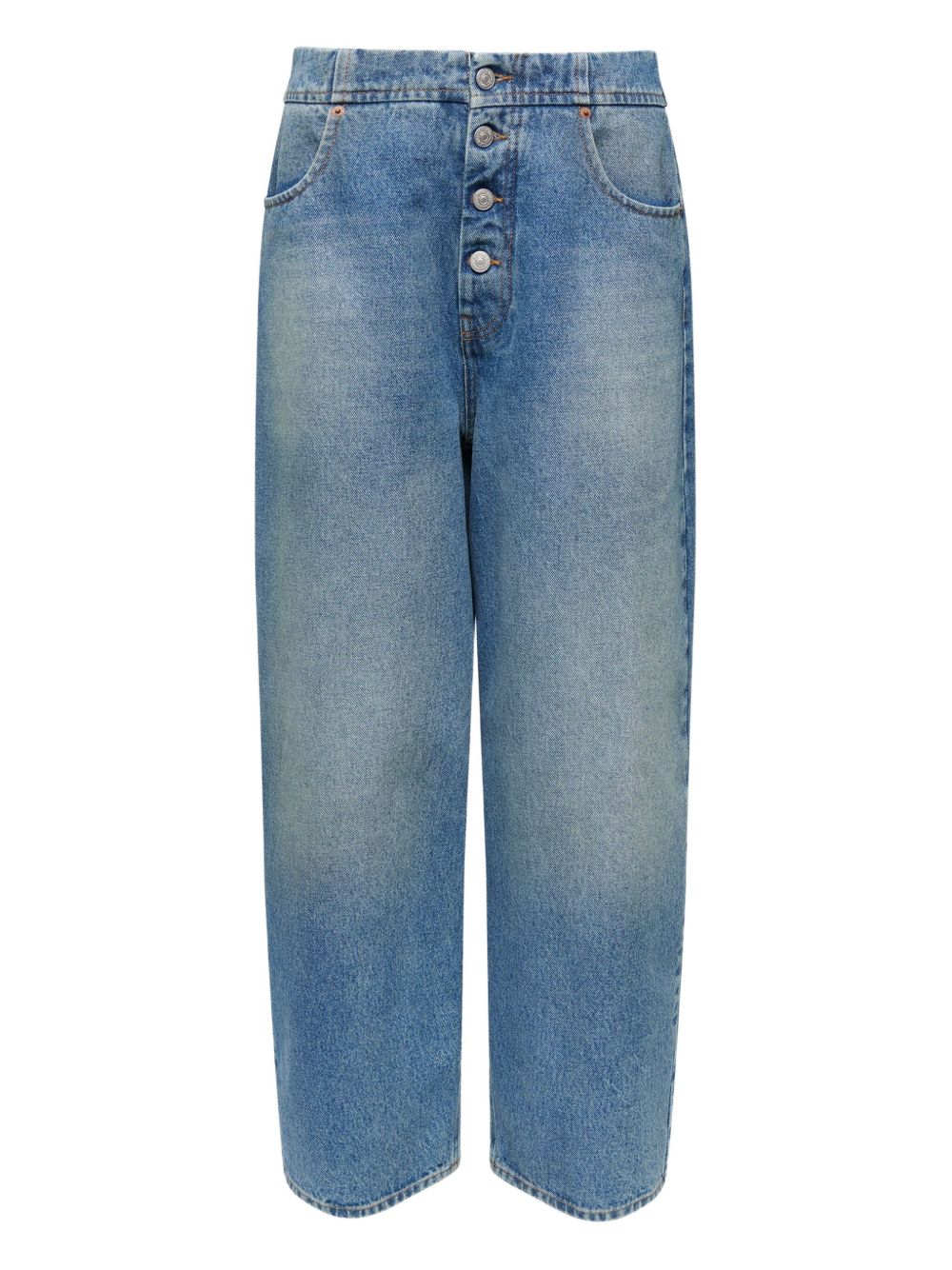 Mm6 Maison Margiela Jeans - Blue and green | 55c98a71a0a20f069c67e6d1fbcee270ffec1b9a