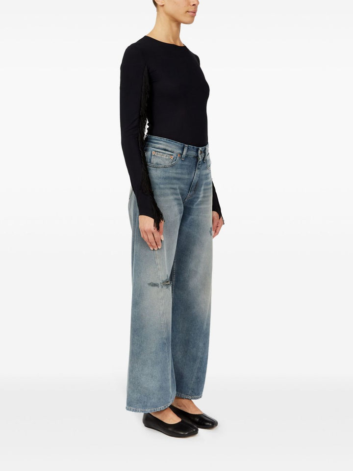 Mm6 Maison Margiela Jeans - Blue and green | ffde477cd69fe37963effd878a3df683296d0fdf