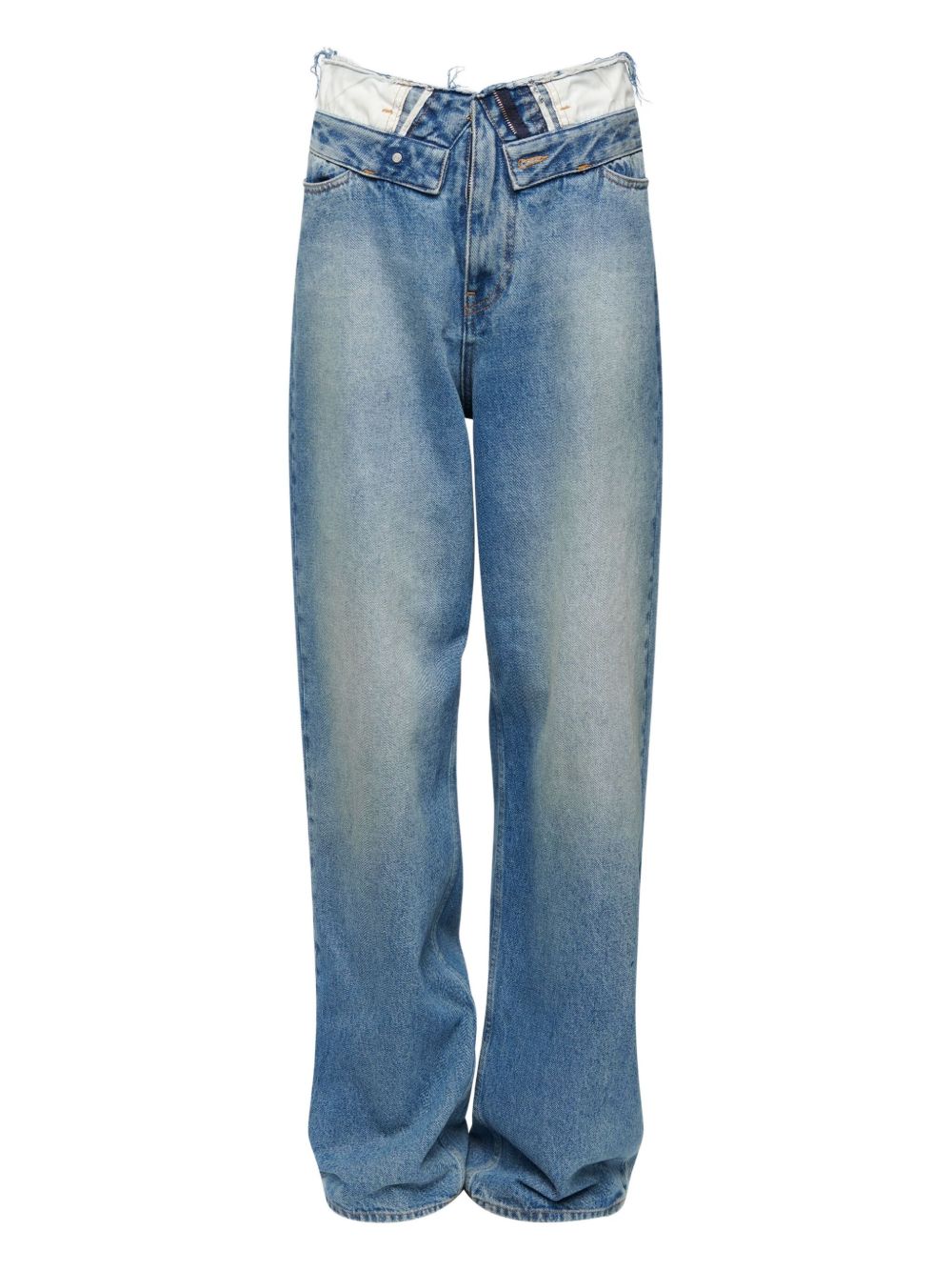 Mm6 Maison Margiela Jeans - Blue and green | 9a3139f00741a8b1ee7fc6285d8bda133cfc25cf