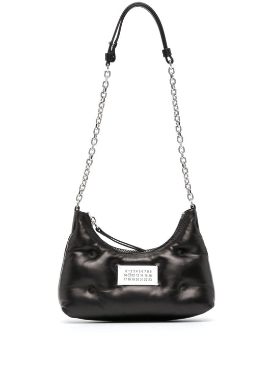 Glam Slam Micro Leather Hobo Bag