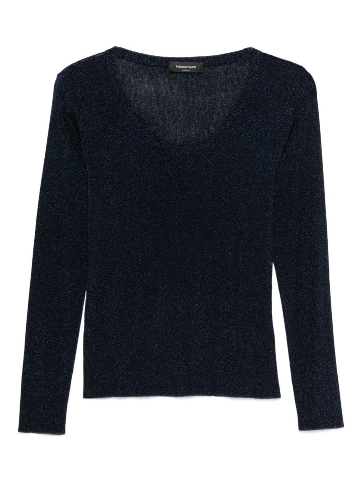 Fabiana Filippi Sweaters - BLUE | 7e7dcdd4f4e15842e43ec61da4b4091eb34c3bf8