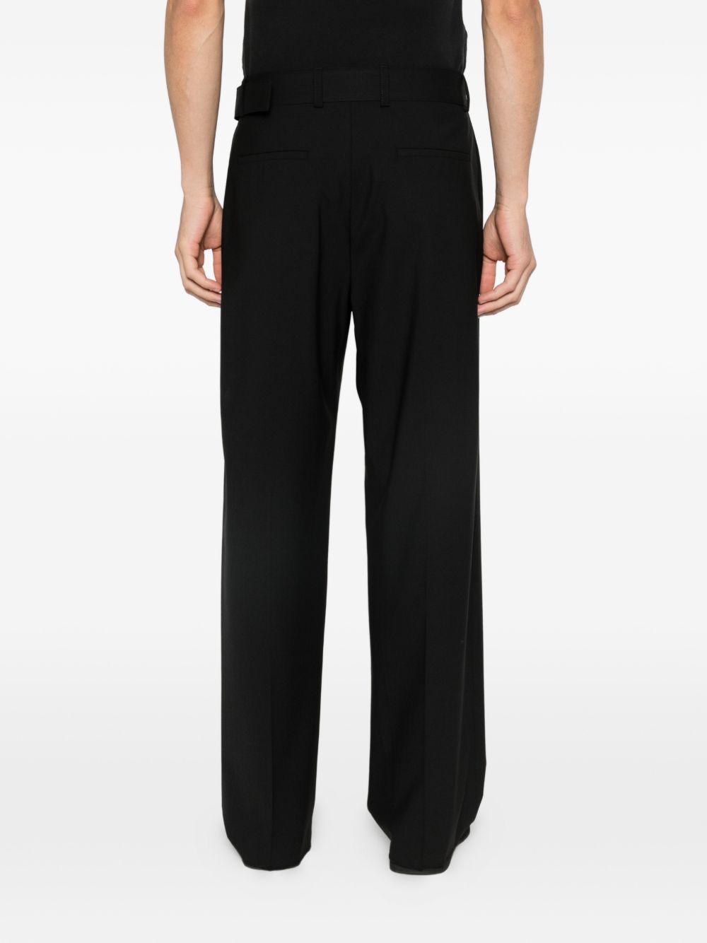 E.Armani Exclusive Pre Trousers - BLACK | 09c86a6f91fc6238d2f09b4e81bbbd3ad05b6515