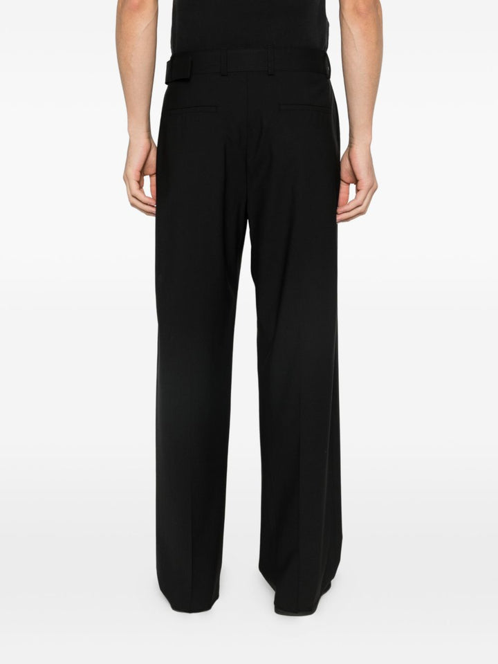 E.Armani Exclusive Pre Trousers - BLACK | 09c86a6f91fc6238d2f09b4e81bbbd3ad05b6515