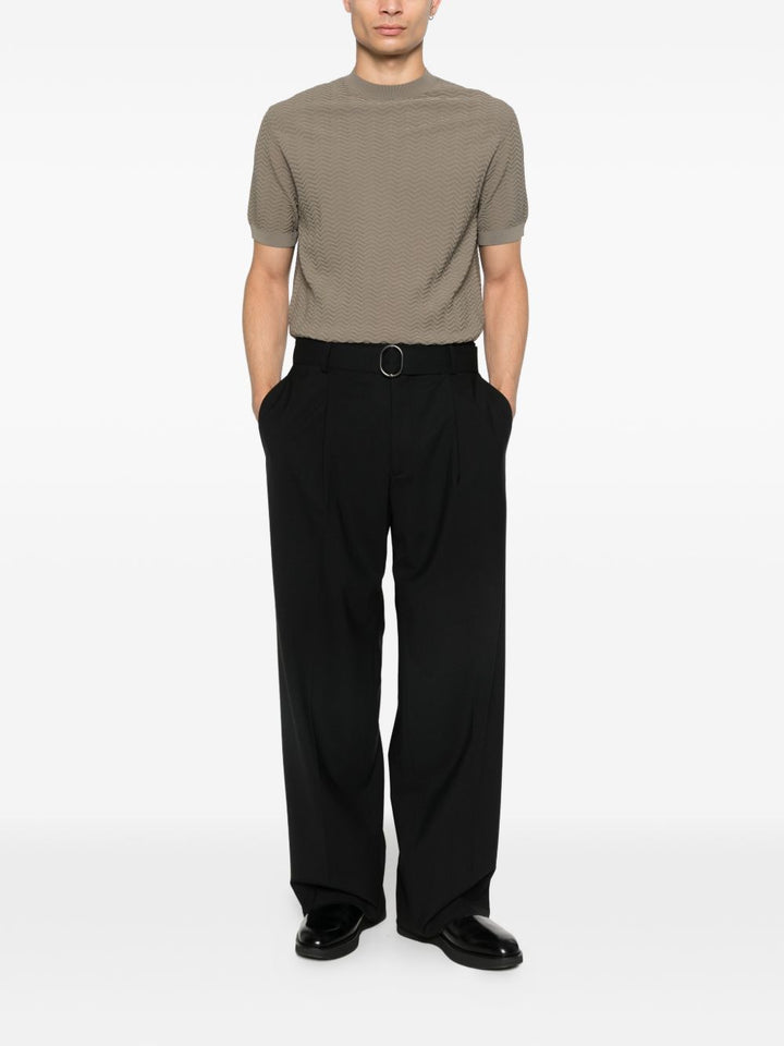 E.Armani Exclusive Pre Trousers - BLACK | 8261d2ff0942af5baf0b3e1e86328d2c7186ef47