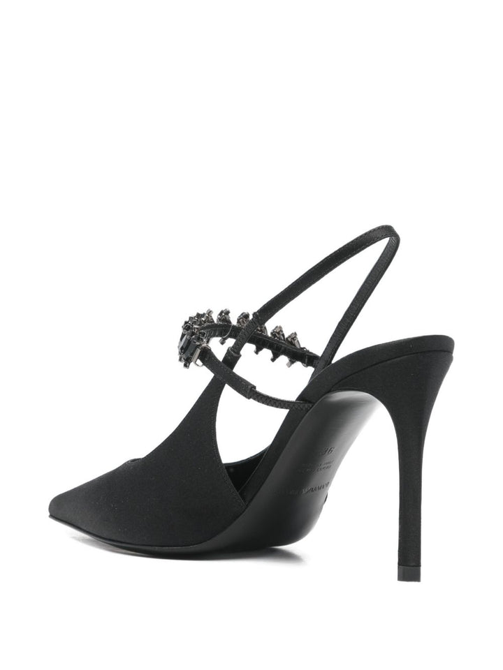 E.Armani Exclusive Pre With Heel - BLACK | a2ba0f8520aa7436fc8dad605b789ffa38376cd7