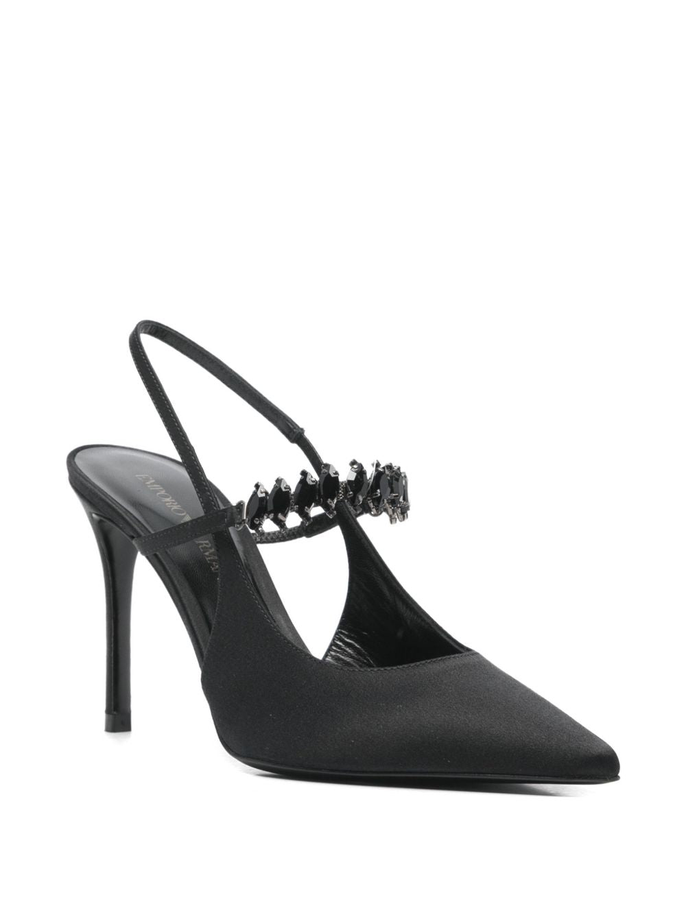 E.Armani Exclusive Pre With Heel - BLACK | 14a39fc8704d8489bf2f0aa7d0a01c5bf5feae08