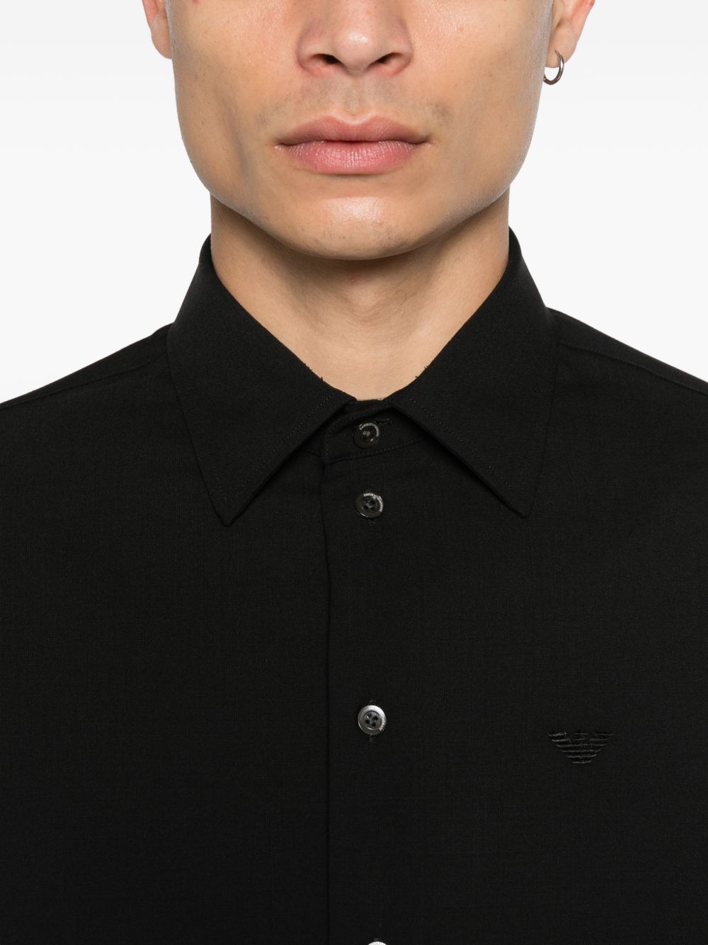 E.Armani Exclusive Pre Shirts - BLACK | e7be56dfd3b5068daafd61dc523e7415b7a177ee