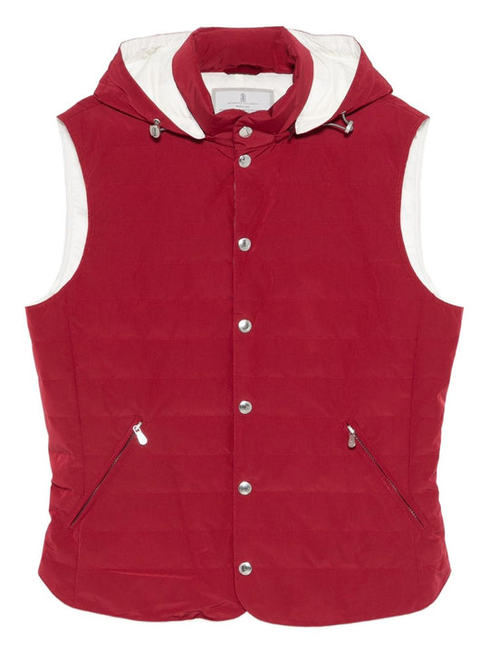 Hooded Down Vest