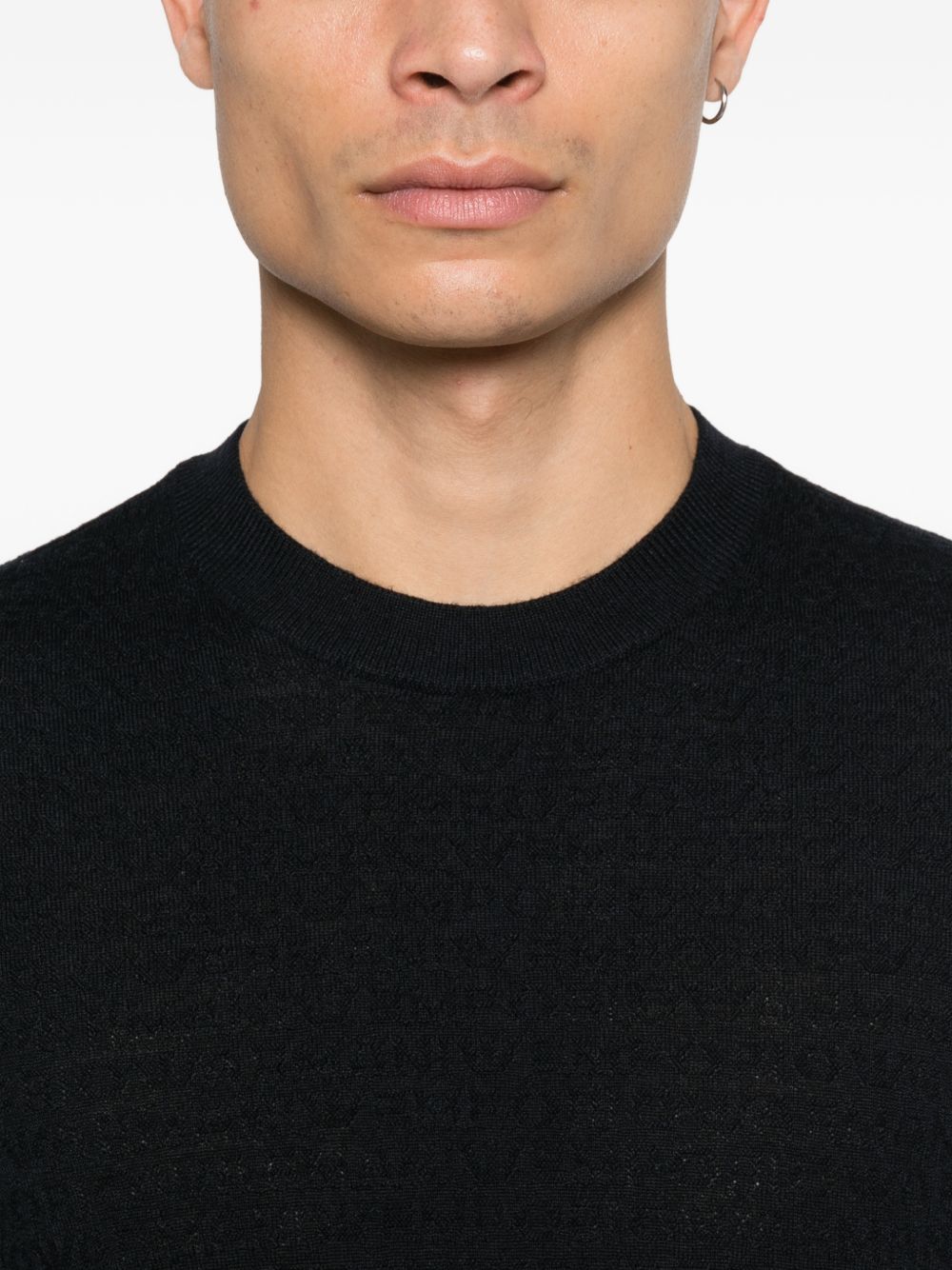 Emporio Armani Sweaters - BLUE | 1ce2fe73d69de484221f8213aac7f3f04f3f0579