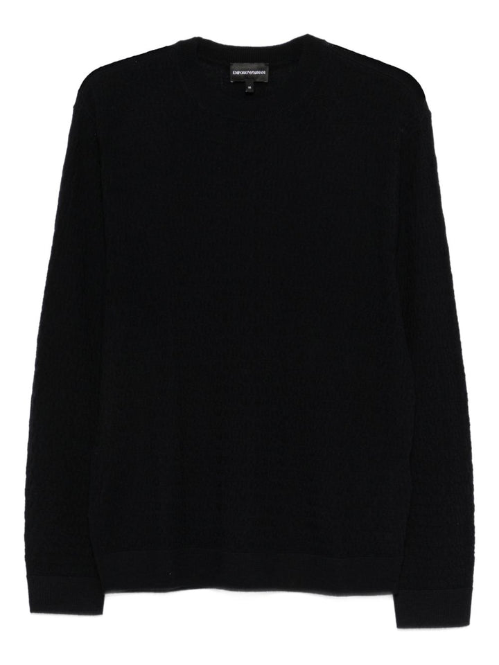Emporio Armani Sweaters - BLUE | e79cd012b31336c28a9b4f8d3835c49e5ace97cc