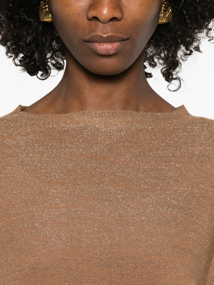 Fabiana Filippi Sweaters - Marrone | 7c71a9faadad8a3773bdfb9ddbc14df1f4657935