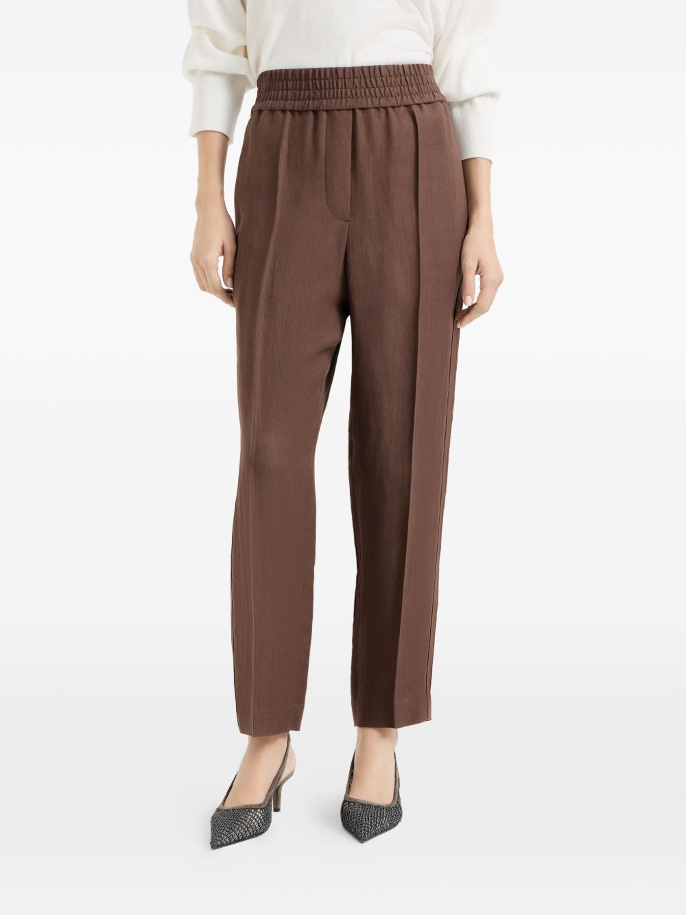 Brunello Cucinelli Trousers - Marrone | 540f1f523aa3ea6c1cc9ed0e8d47777d94659feb